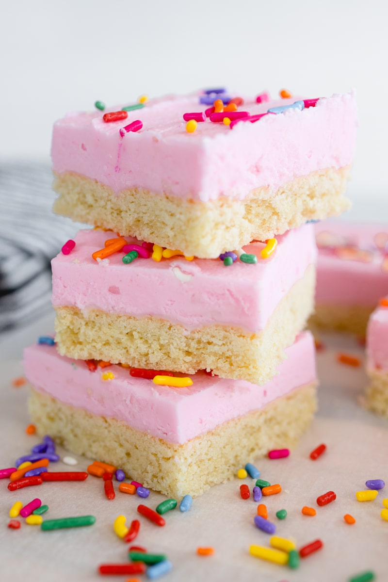 Frosted Sugar Cookie Bar