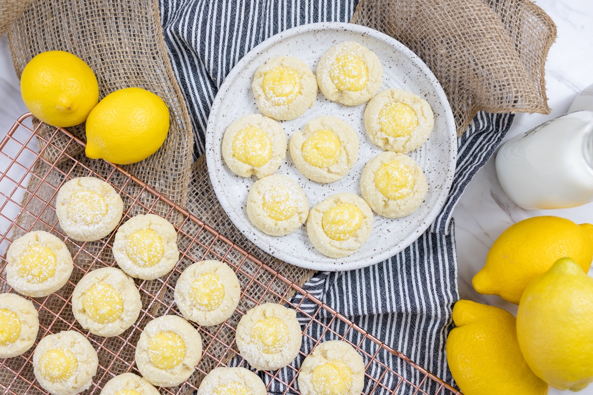 Lemon Curd Cookies