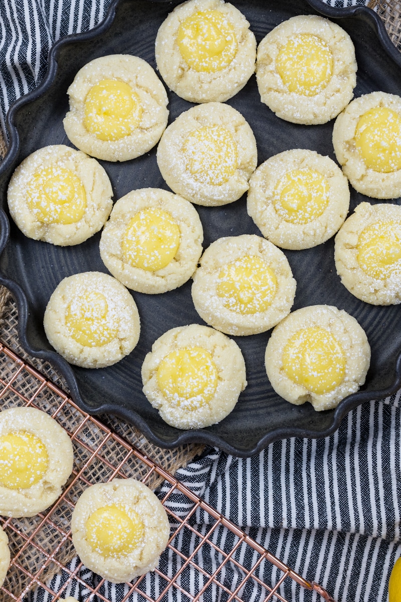 Lemon Curd Cookies