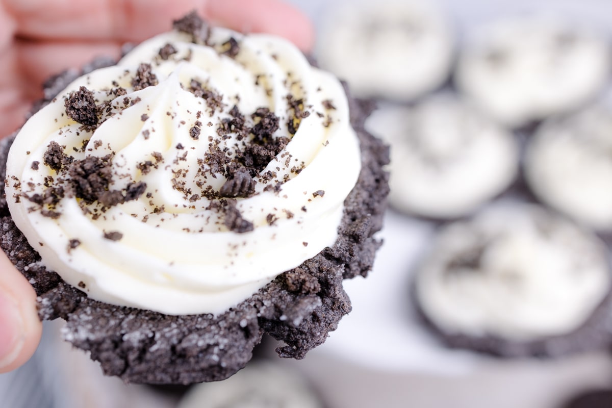 Cookies and Cream Chocolate Cookie