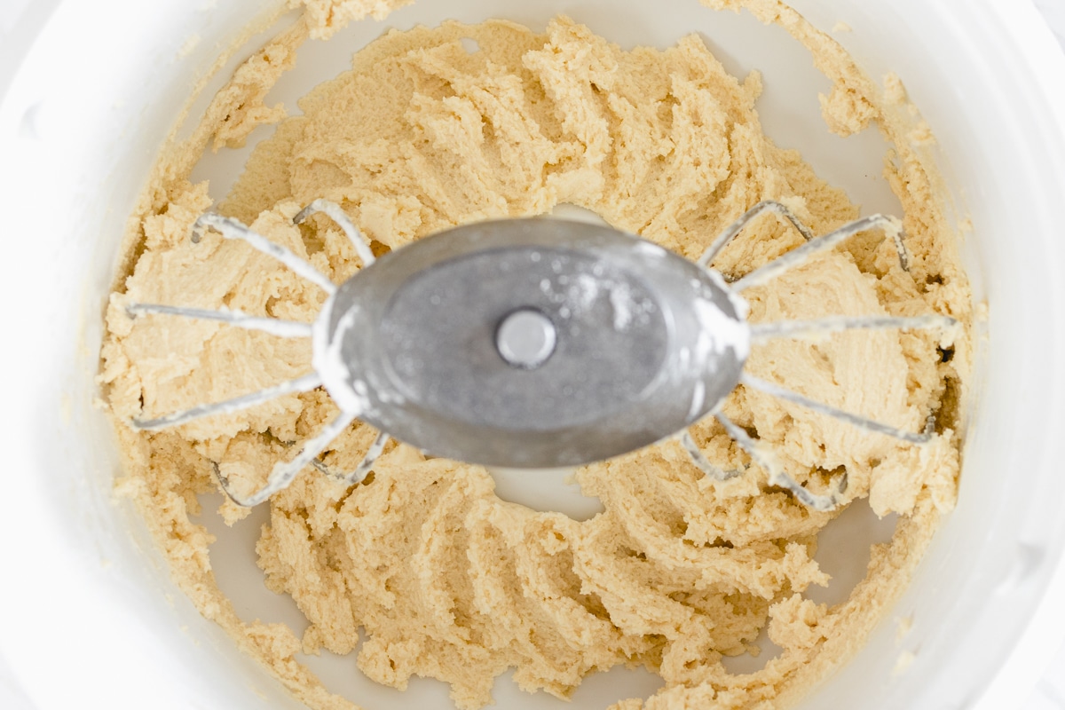 Almond Cookie Dough in Bosch Universal Mixer