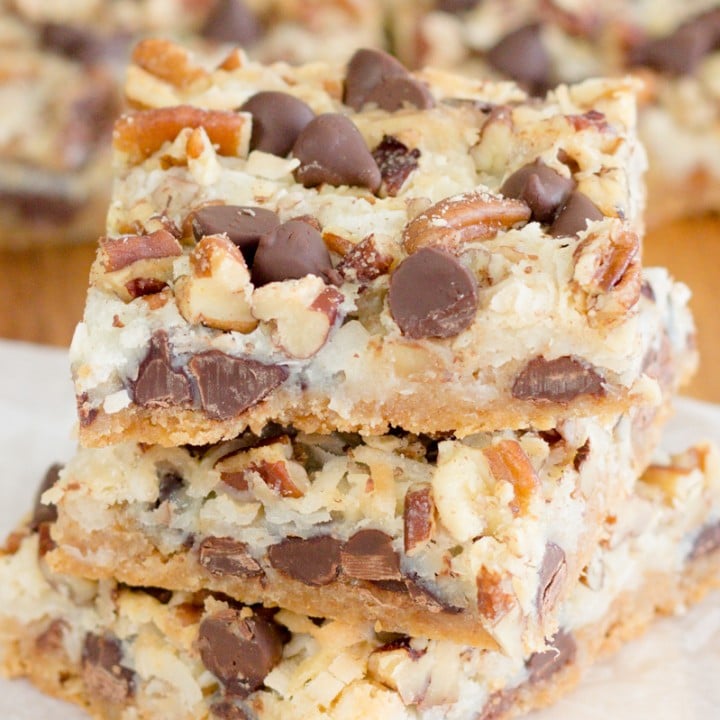 Hello Dolly Bars A Magic Cookie 7 Layer Bar Recipe