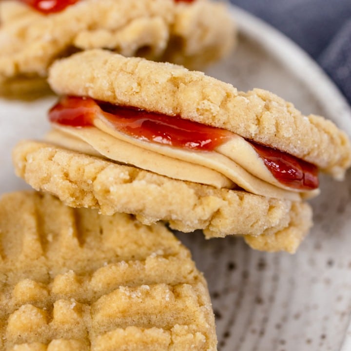 Peanut Butter and Jelly Cookies