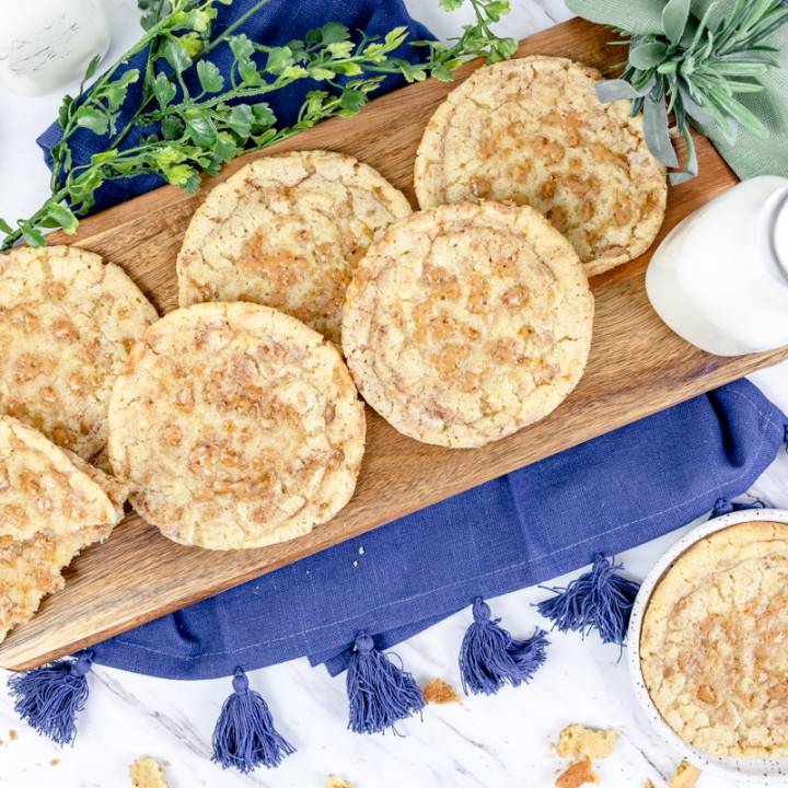 Toffee Doodle Cookies Copycat Starbucks Recipe