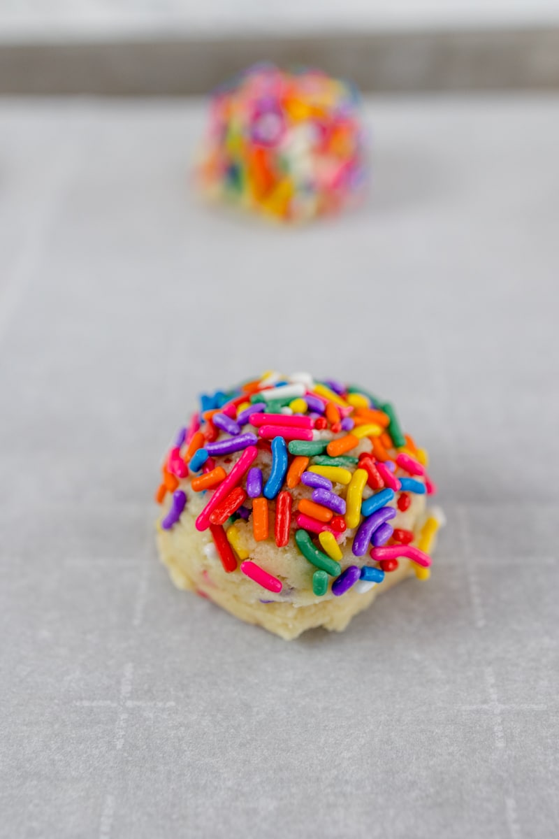 Funfetti Cookie Dough Balls