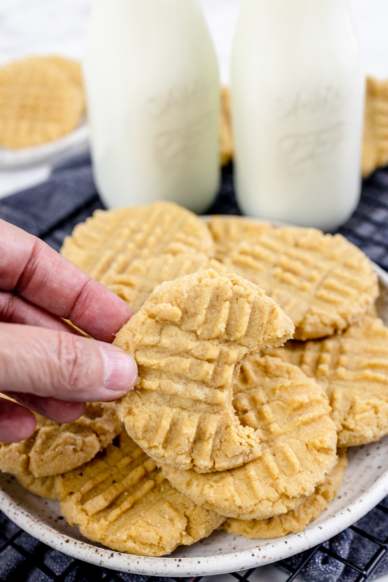 Criss Cross Peanut Butter Cookies