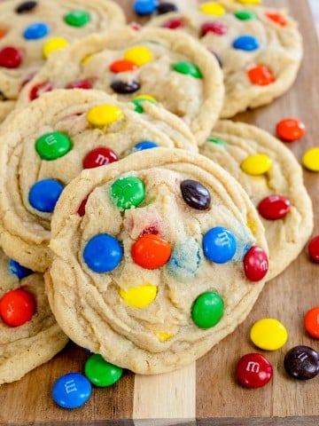 M&M Sugar Cookies
