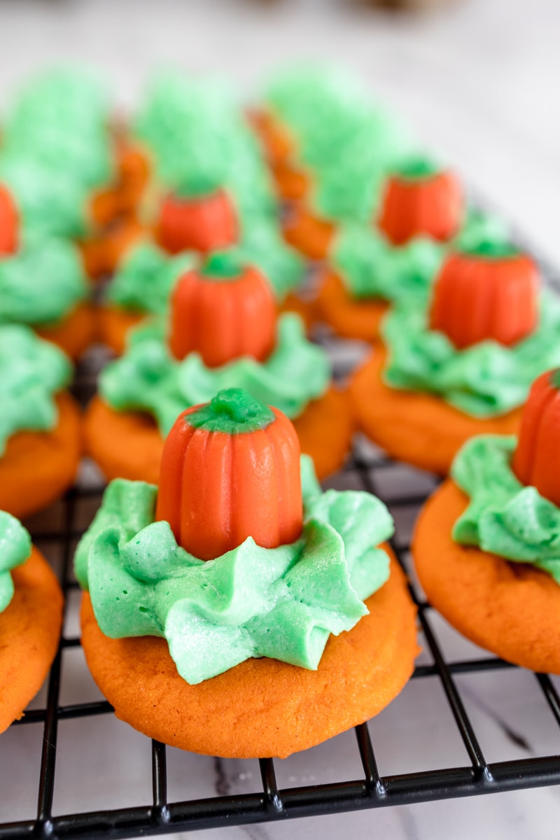 Halloween Pumpkin Cookies