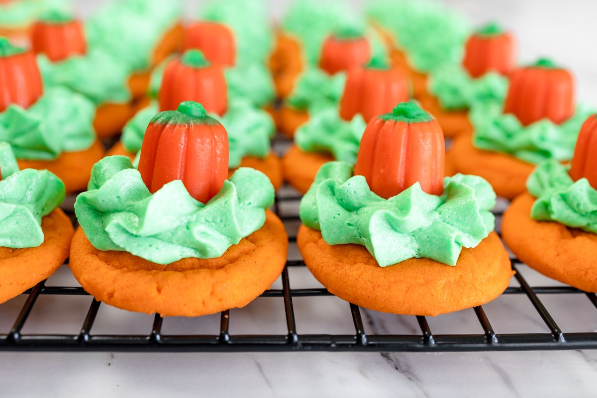 Pumpkin Candy Cookies