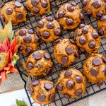 Pumpkin Spice Cookies with Chocolate Chips