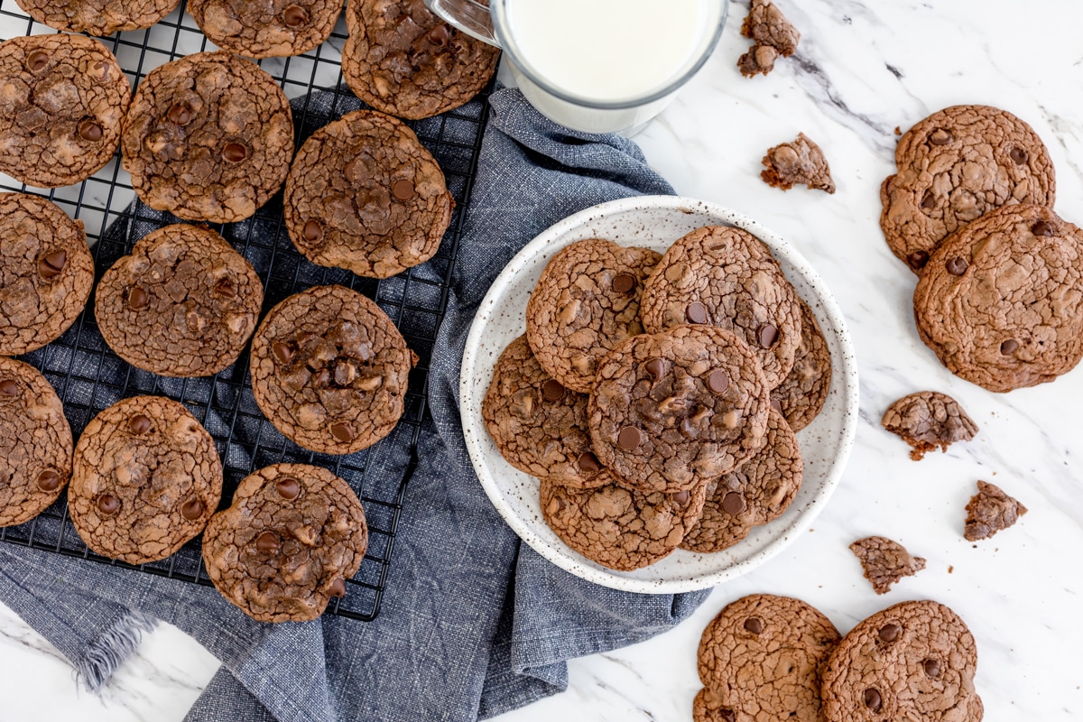 Brownie Mix Cookies