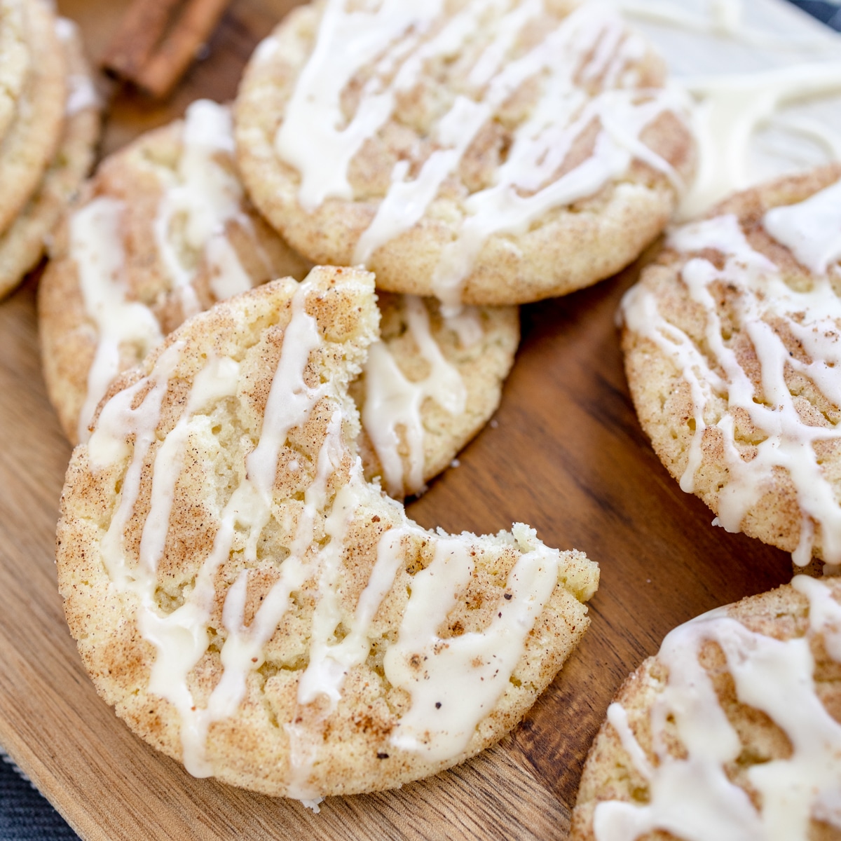 Easy Eggnog Snickerdoodles Cookie Recipe Favorite Recipe Best