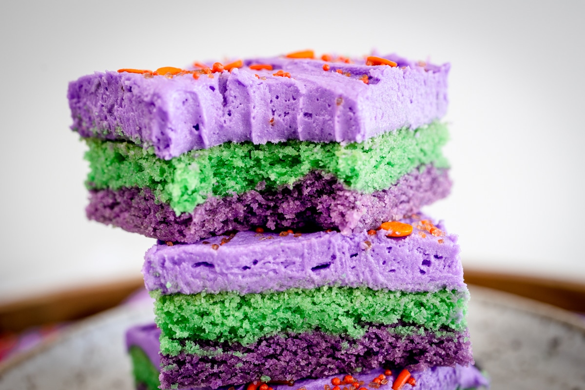 Halloween Sugar Cookie Bars