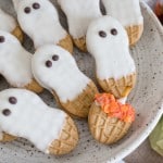 Ghost Nutter Butter Cookies