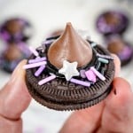 Witches Hat Cookies No Bake