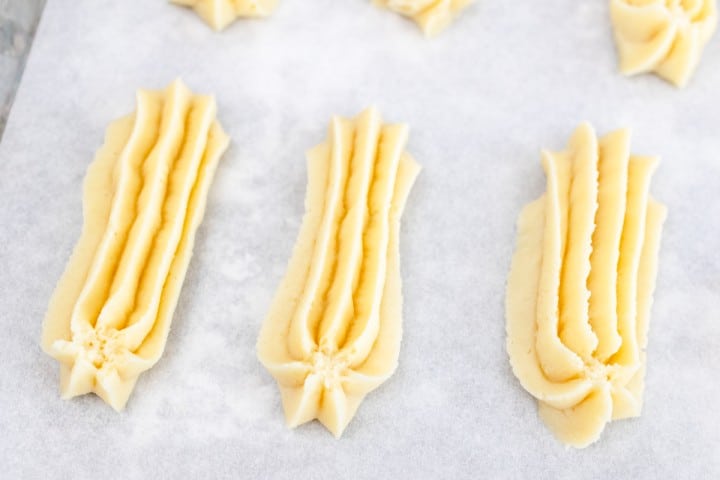 Easy Christmas Holiday Butter Cookies Recipe dipped