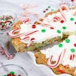 Christmas Sugar Cookie Pie