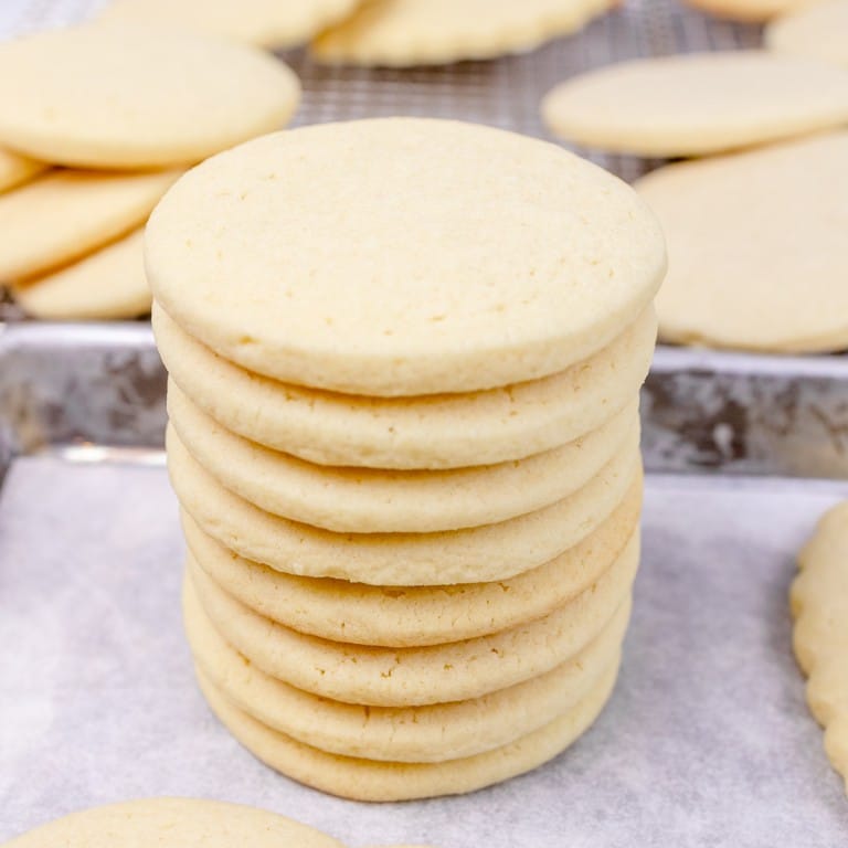 Cutout Sugar Cookies (No Spread) Best Cookie Recipes