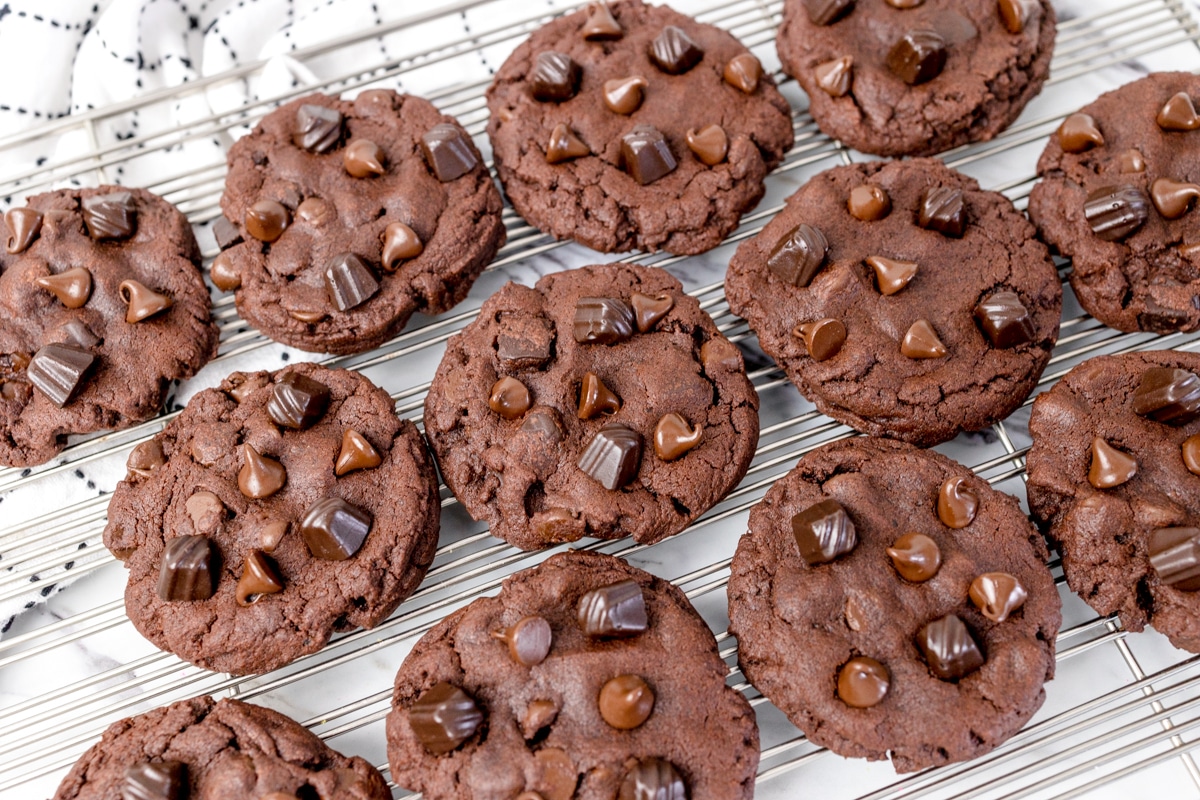 Chocolate Pudding Cookies or Triple Chocolate Cookies