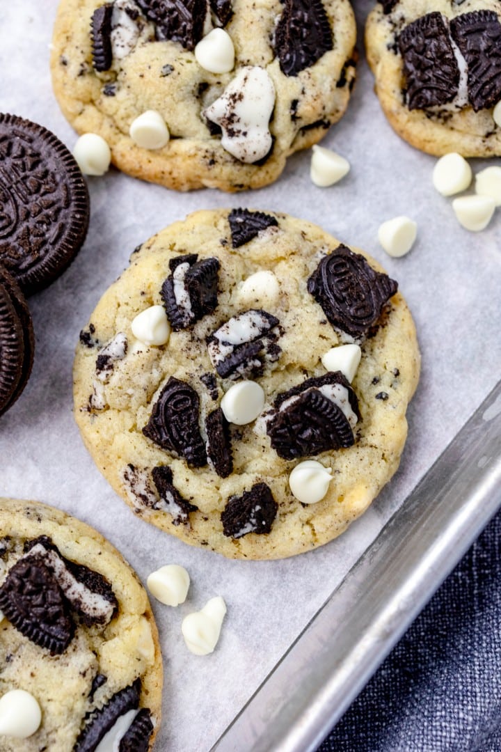 Best Oreo Cheesecake Cookies Recipe Loaded with Chips