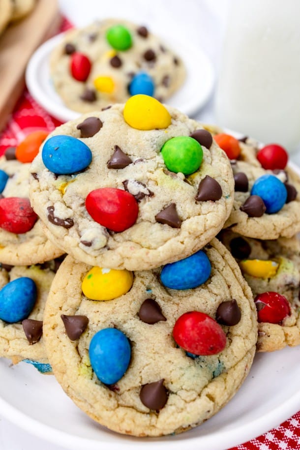 Easter Cadbury Mini Egg Chocolate Chip Cookies