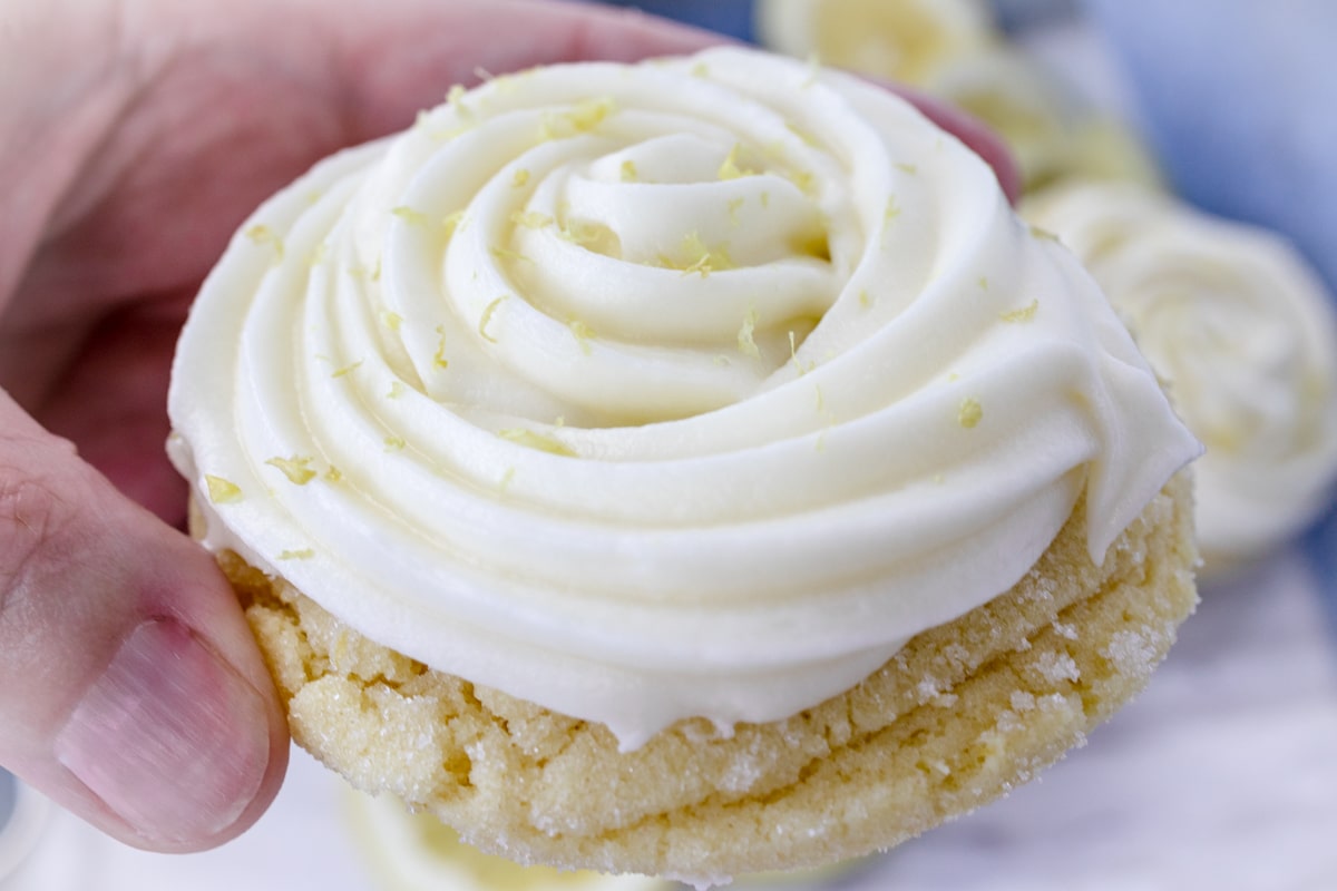 Frosted Lemon Cookies