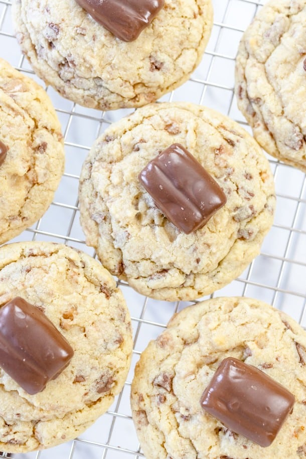 Tasty Heath Bar Cookies Recipe loaded with Toffee Bits