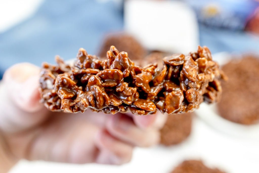 No Bake Star Crunch Cookies a Little Debbie Copycat Snack