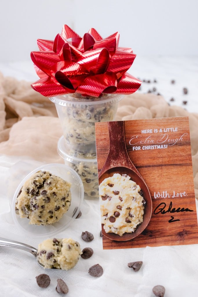 individual container edible cookie dough