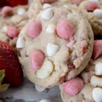 Strawberry White Chocolate Macadamia Nut Cookies