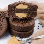 Peanut Butter Stuffed Chocolate Cookies